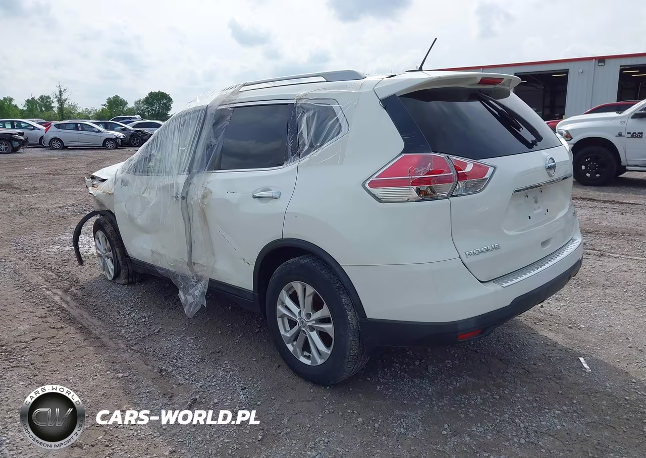 2016 Nissan Rogue Sv VIN:5N1AT2MV7GC921472 - 3