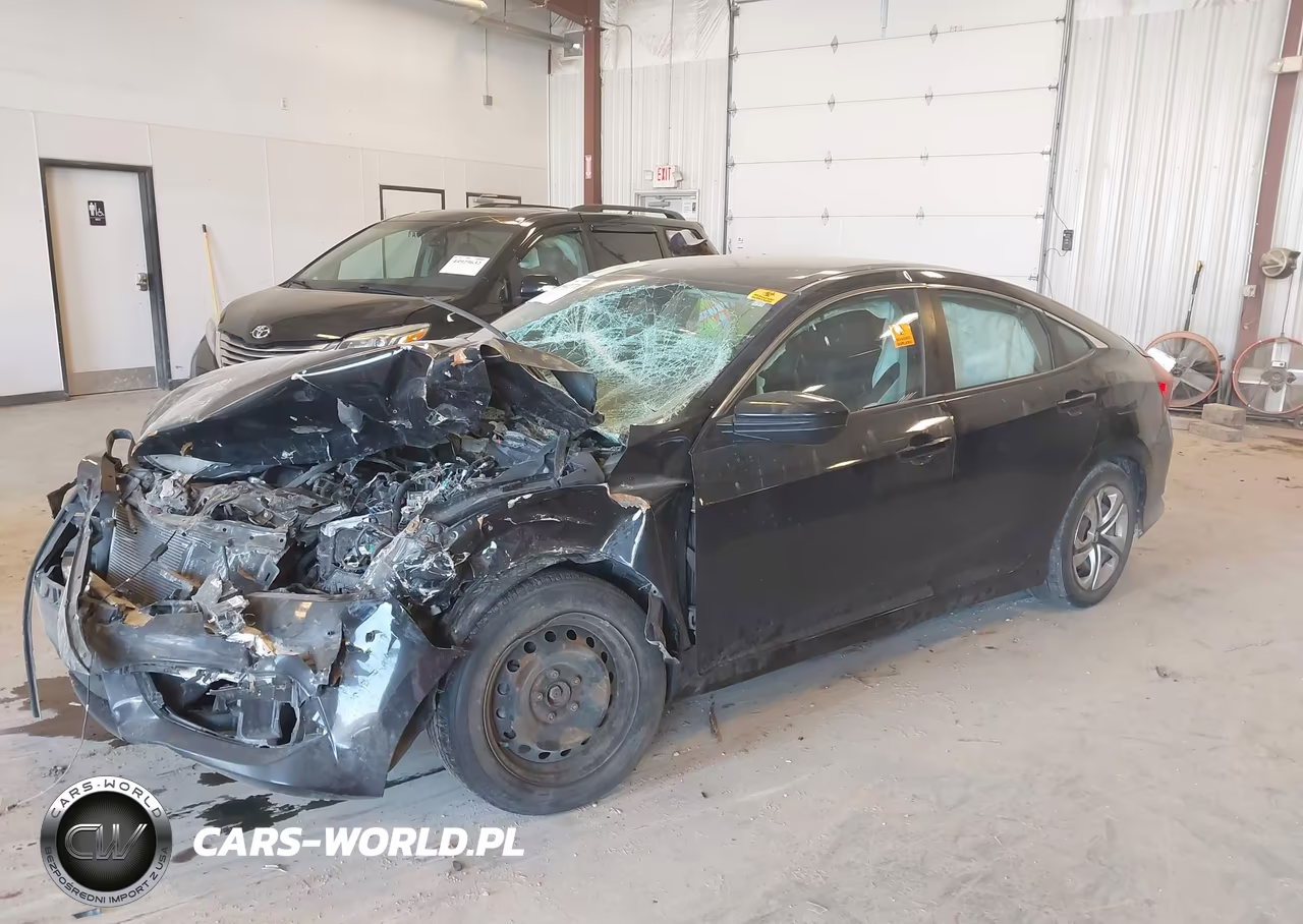 2016 Honda Civic Lx VIN:19XFC2F55GE029396 - 2