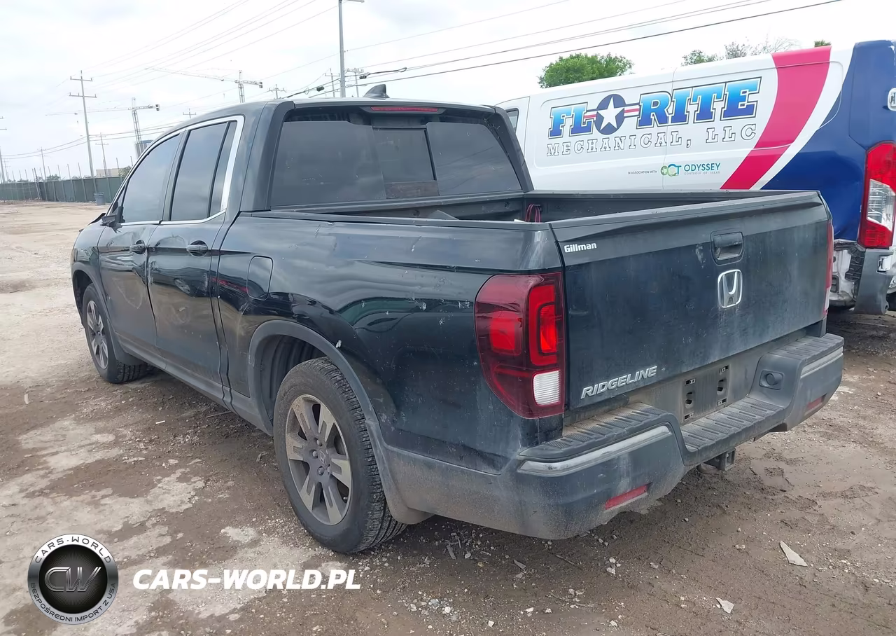 2019 Honda Ridgeline Rtl-T VIN:5FPYK2F66KB005588 - 3