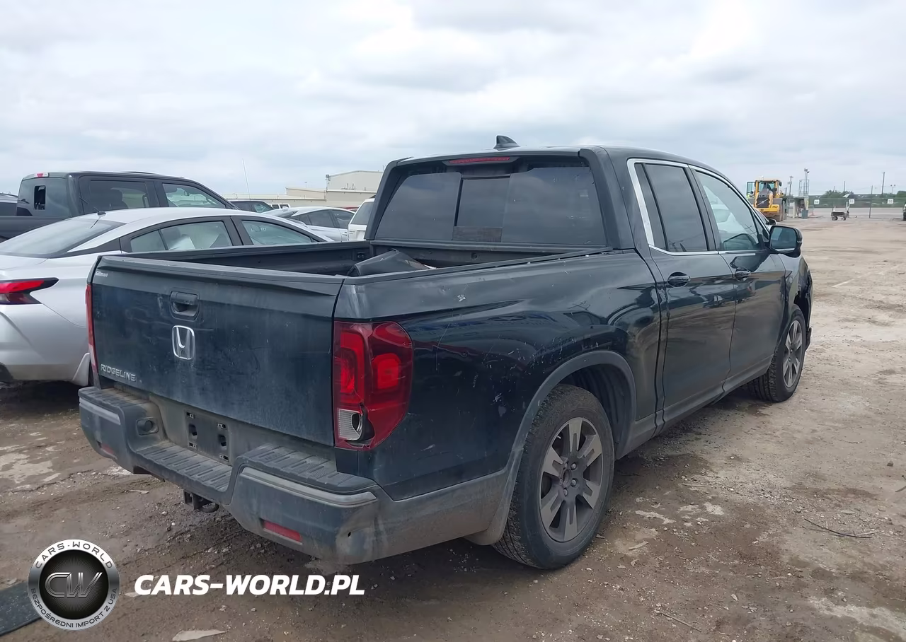 2019 Honda Ridgeline Rtl-T VIN:5FPYK2F66KB005588 - 4