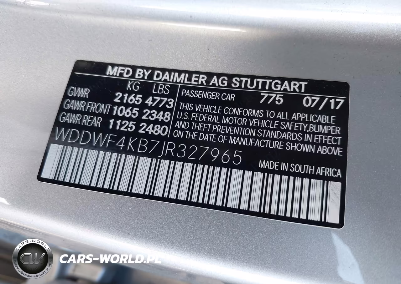 2018 Mercedes-Benz C 300 4Matic VIN:WDDWF4KB7JR327965 - 9