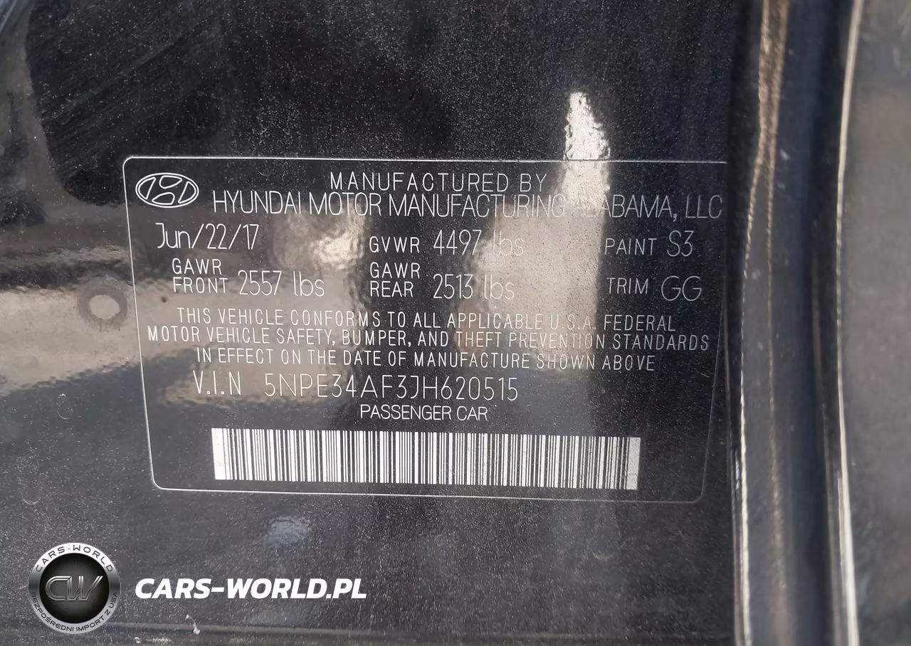 2018 Hyundai Sonata Sel VIN:5NPE34AF3JH620515 - 9