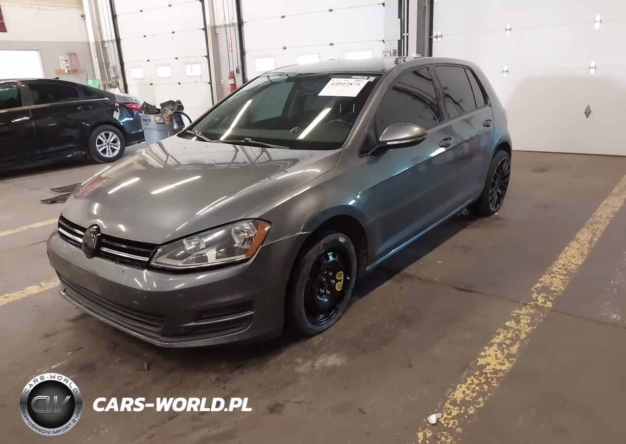 2015 Volkswagen Golf Tdi S 4-Door VIN:3VW2A7AUXFM093645 - 2