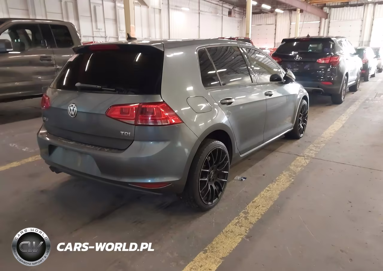 2015 Volkswagen Golf Tdi S 4-Door VIN:3VW2A7AUXFM093645 - 4