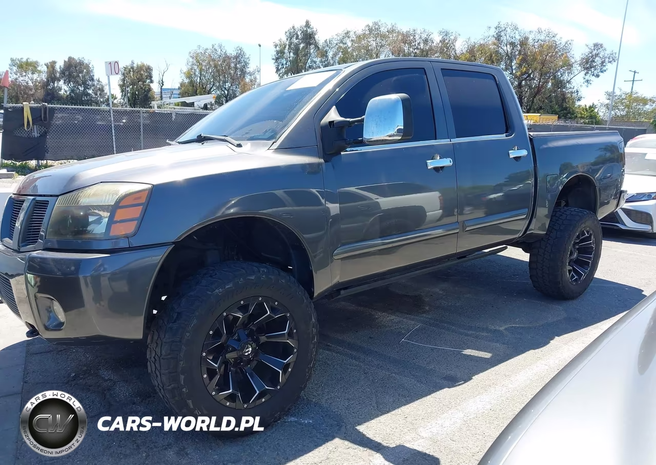 2005 Nissan Titan Le VIN:1N6AA07A75N502236 - 2