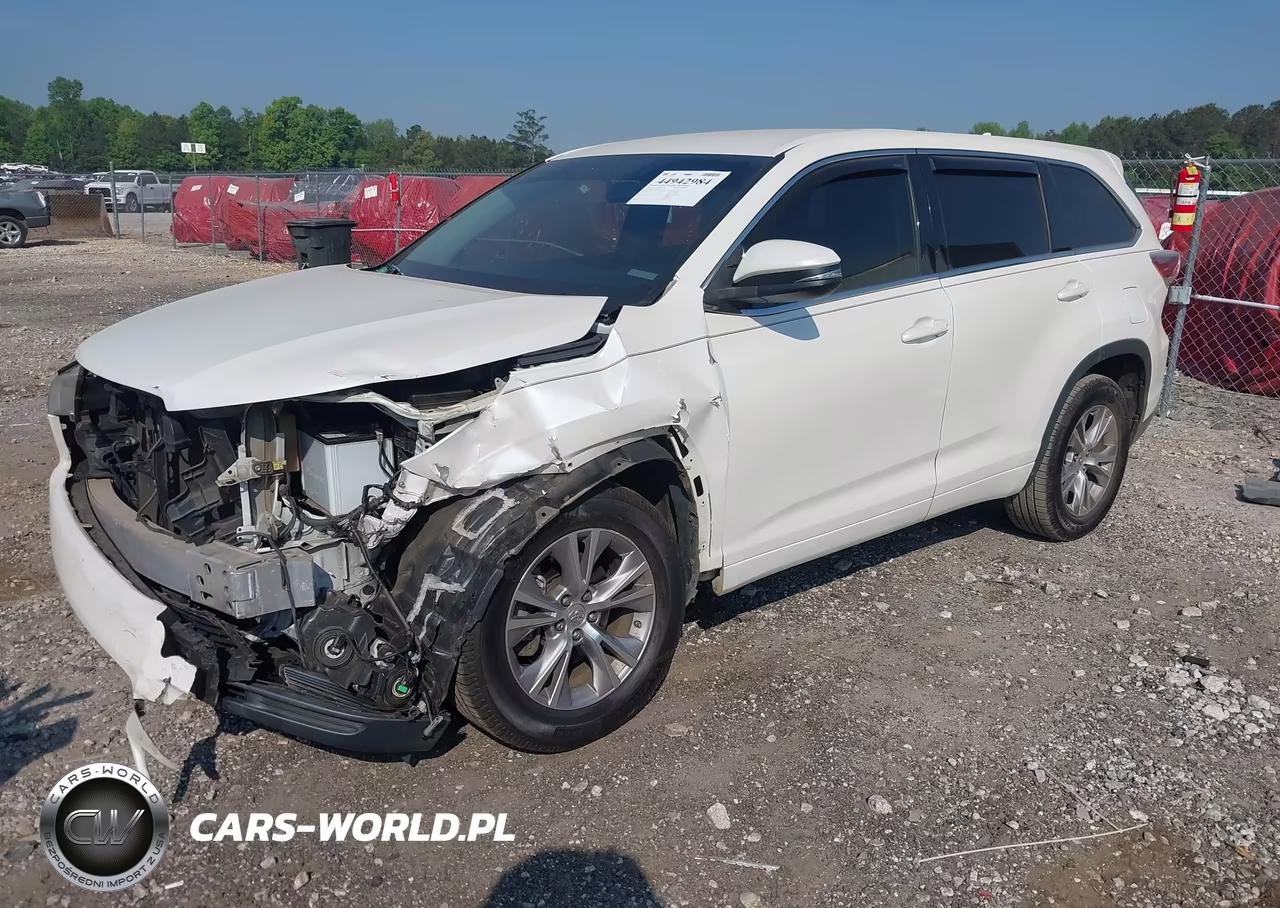 2014 Toyota Highlander Le Plus V6 VIN:5TDZKRFH6ES027338 - 2
