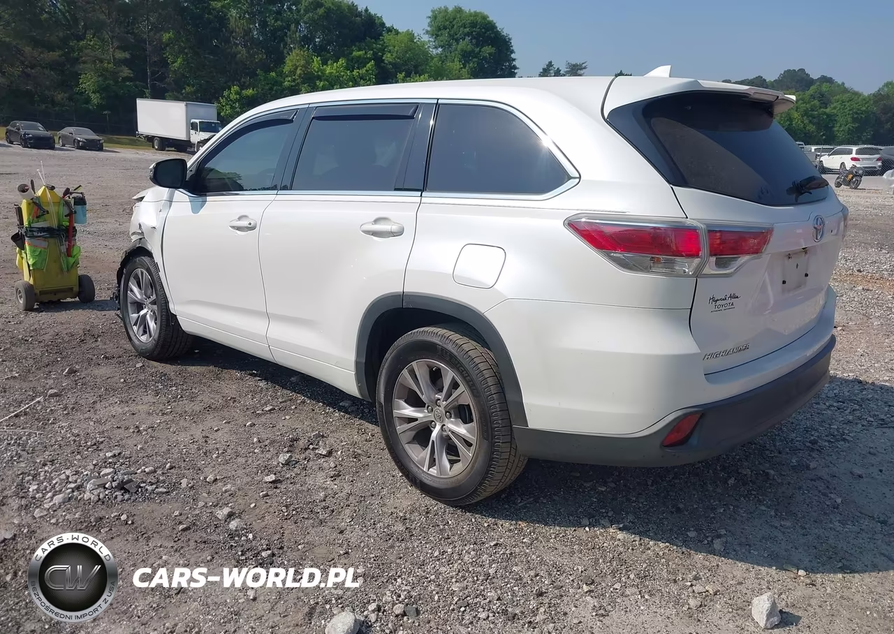 2014 Toyota Highlander Le Plus V6 VIN:5TDZKRFH6ES027338 - 3