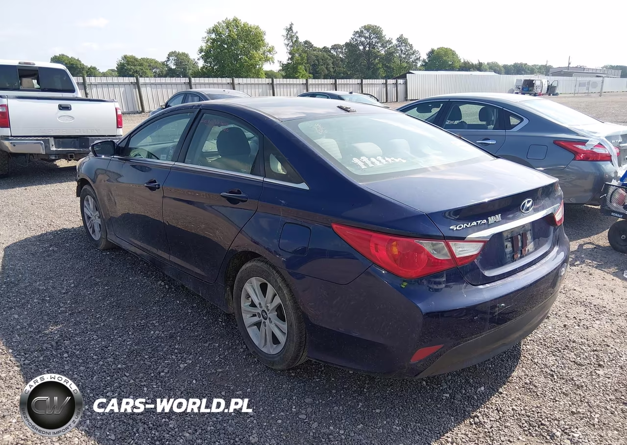 2014 Hyundai Sonata Gls VIN:5NPEB4AC3EH829672 - 3