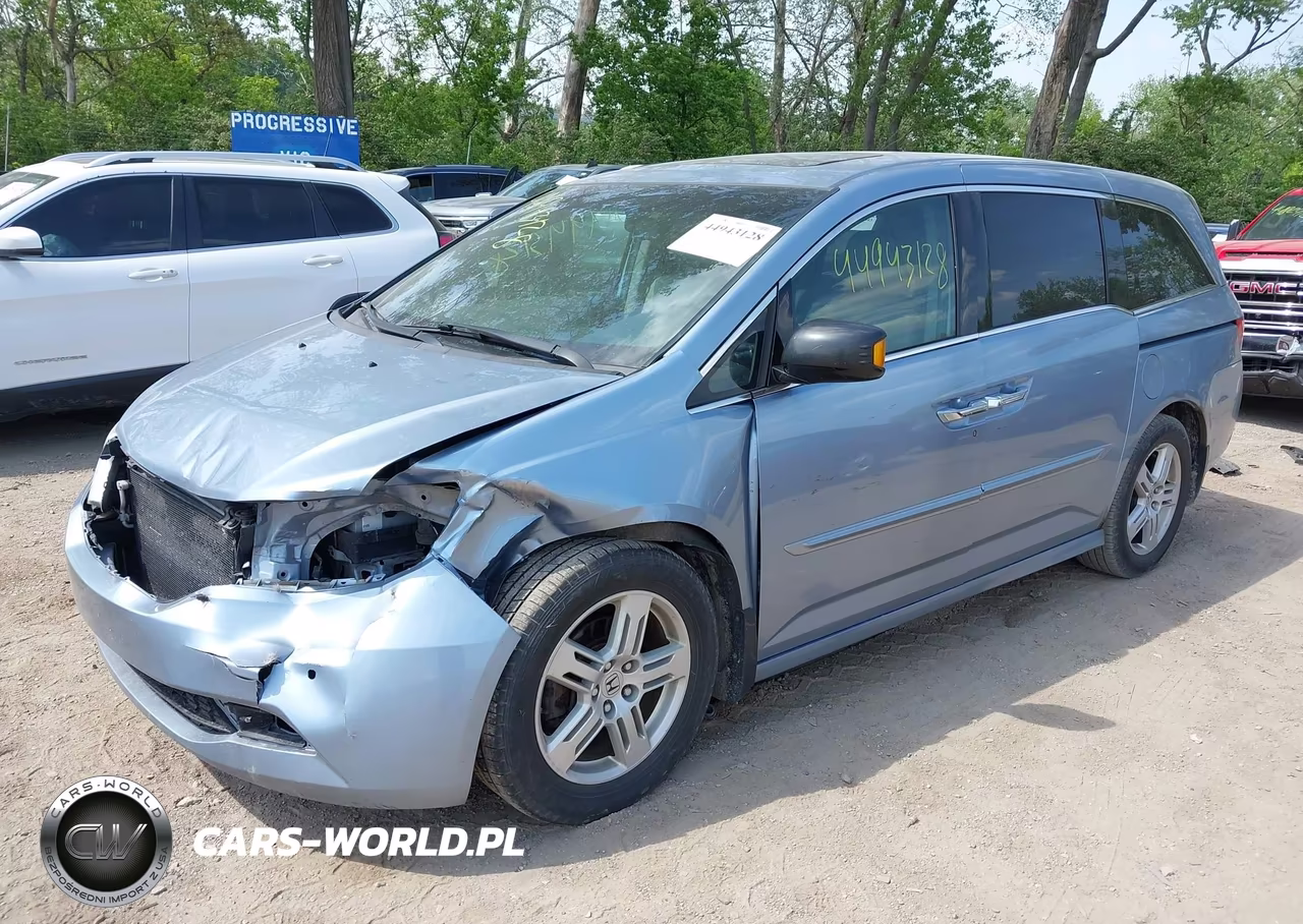2013 Honda Odyssey Touring-Touring Elite VIN:5FNRL5H94DB068114 - 2