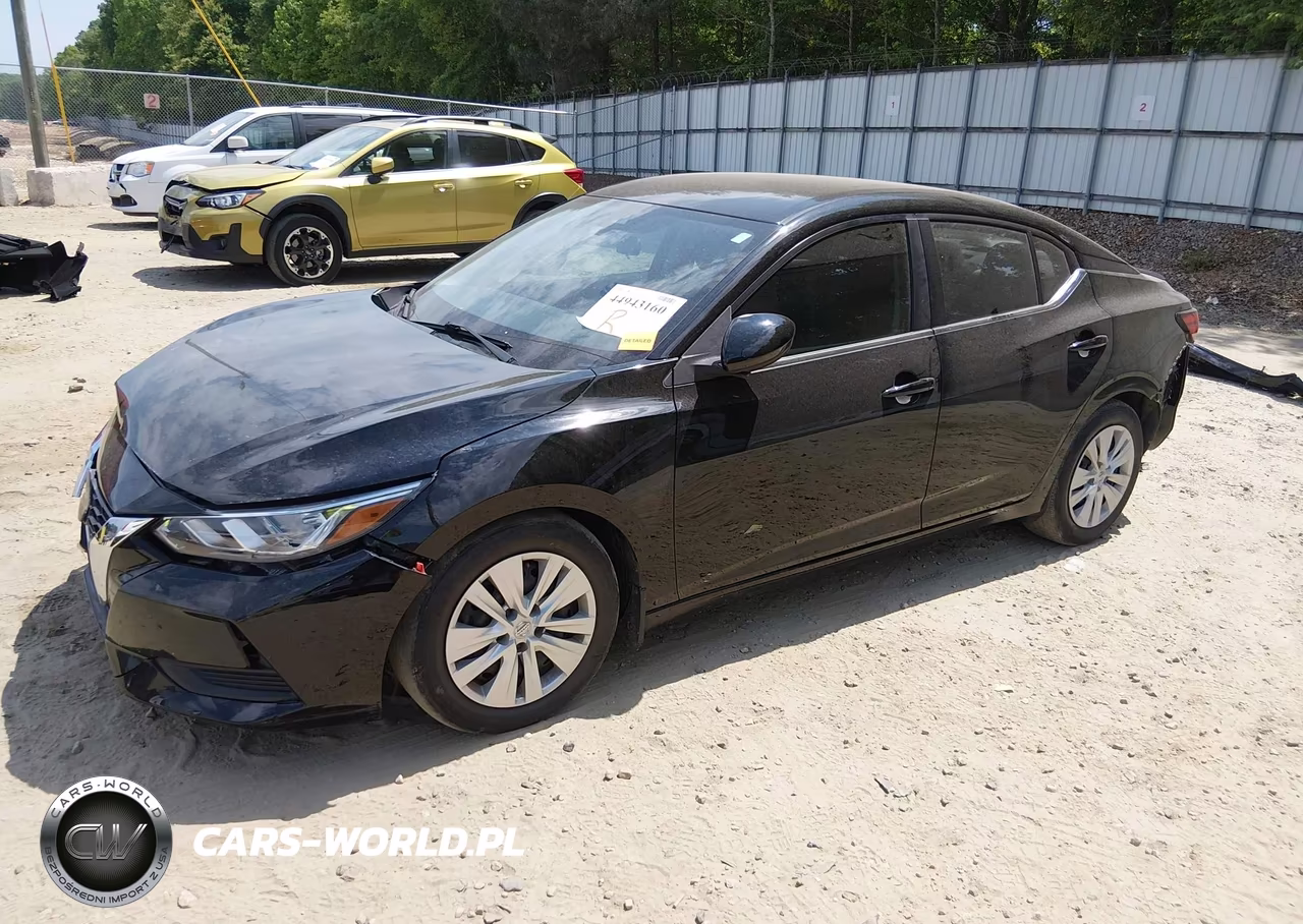 2021 Nissan Sentra S Xtronic Cvt VIN:3N1AB8BV3MY325701 - 2
