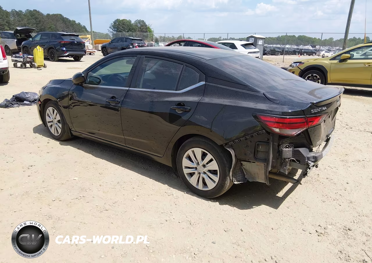 2021 Nissan Sentra S Xtronic Cvt VIN:3N1AB8BV3MY325701 - 3