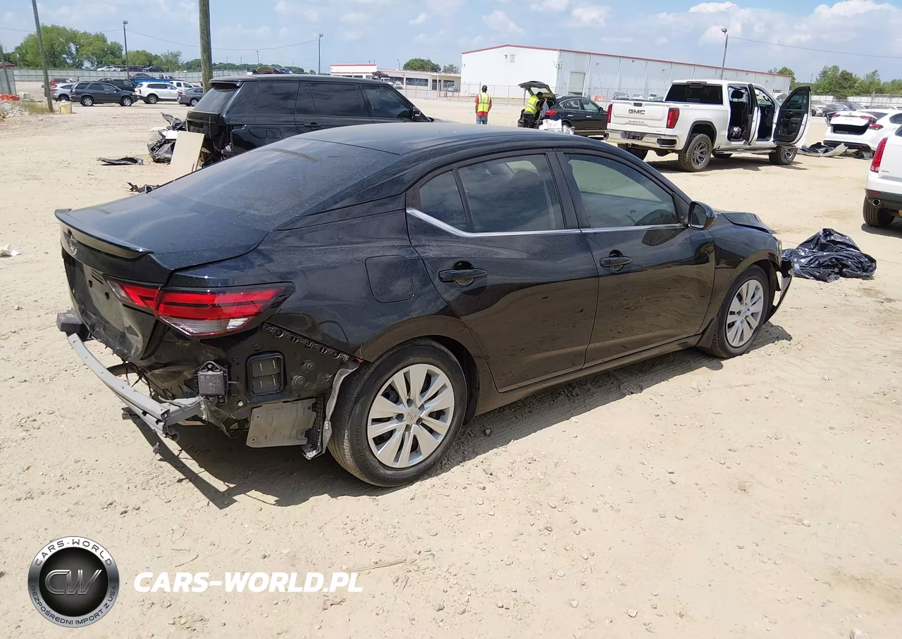 2021 Nissan Sentra S Xtronic Cvt VIN:3N1AB8BV3MY325701 - 4
