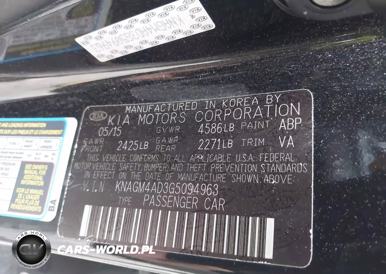 2016 Kia Optima Hybrid VIN:KNAGM4AD3G5094963 - 9