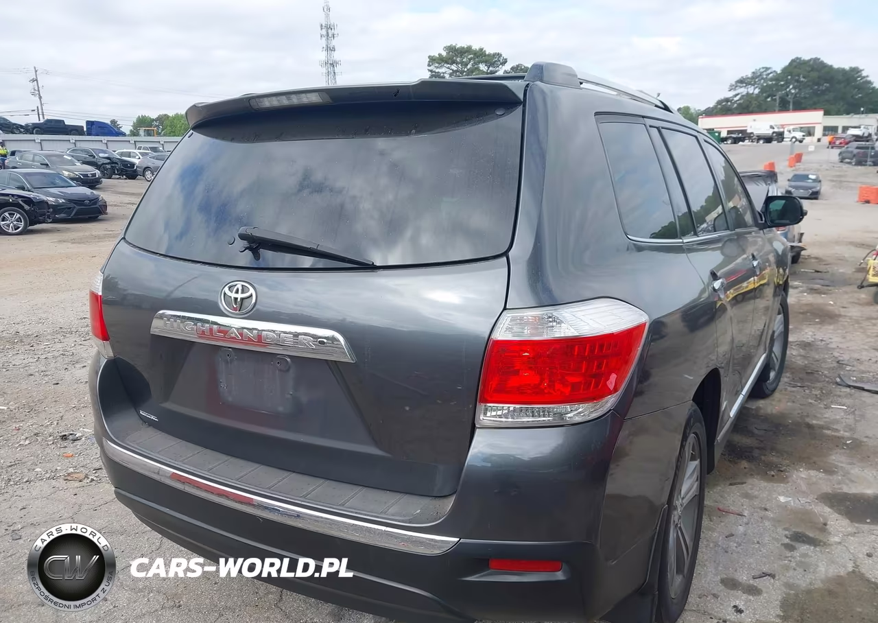 2012 Toyota Highlander Limited V6 VIN:5TDYK3EH8CS057013 - 4
