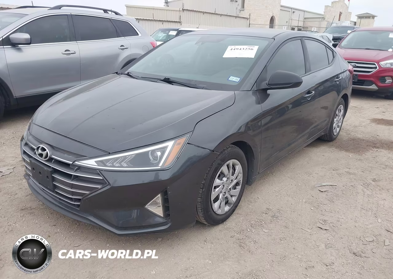 2020 Hyundai Elantra Se VIN:5NPD74LF7LH599412 - 2