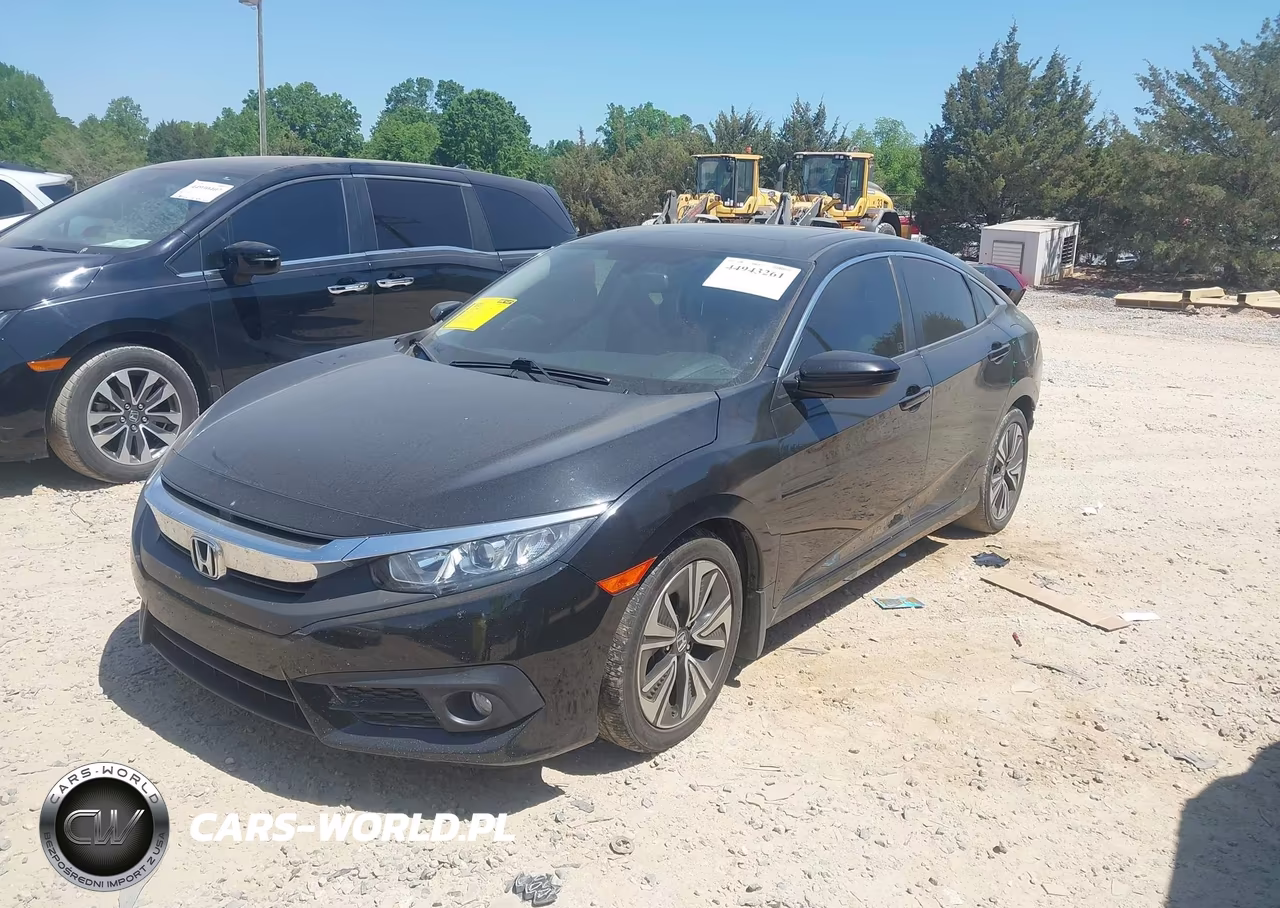 2018 Honda Civic Ex-L VIN:JHMFC1F78JX006728 - 2