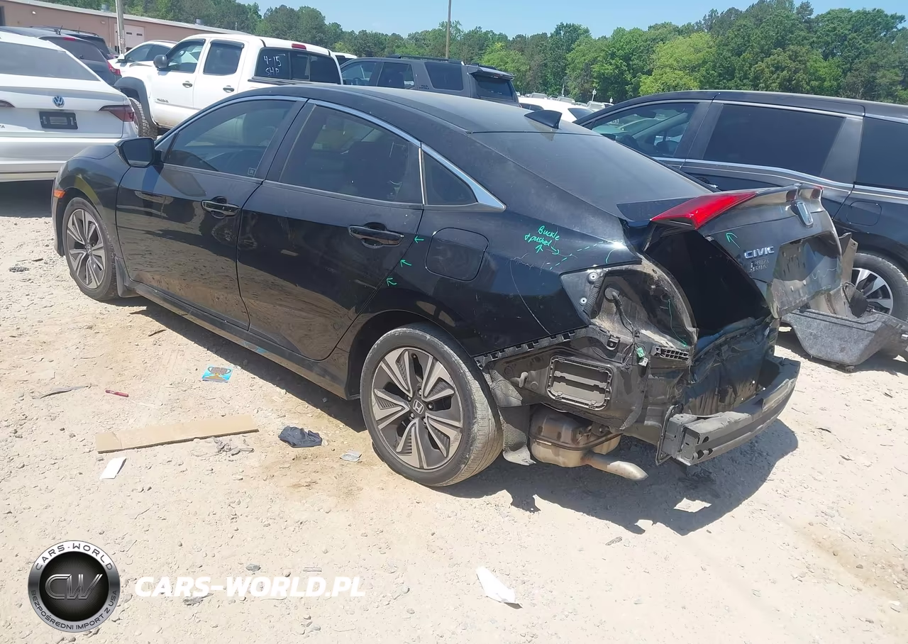 2018 Honda Civic Ex-L VIN:JHMFC1F78JX006728 - 3