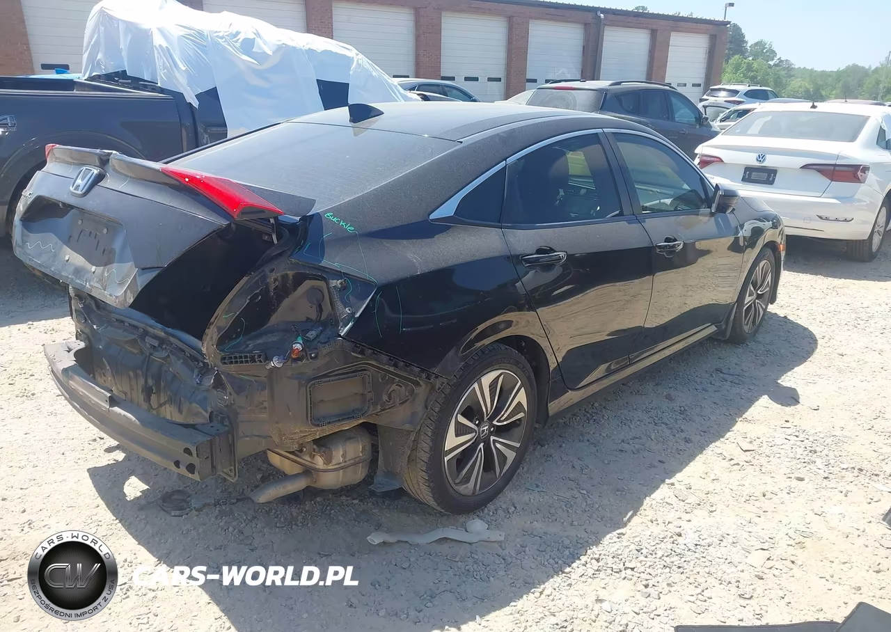 2018 Honda Civic Ex-L VIN:JHMFC1F78JX006728 - 4