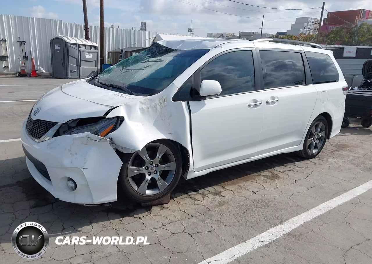 2016 Toyota Sienna Se Premium 8 Passenger VIN:5TDXK3DC6GS725219 - 2