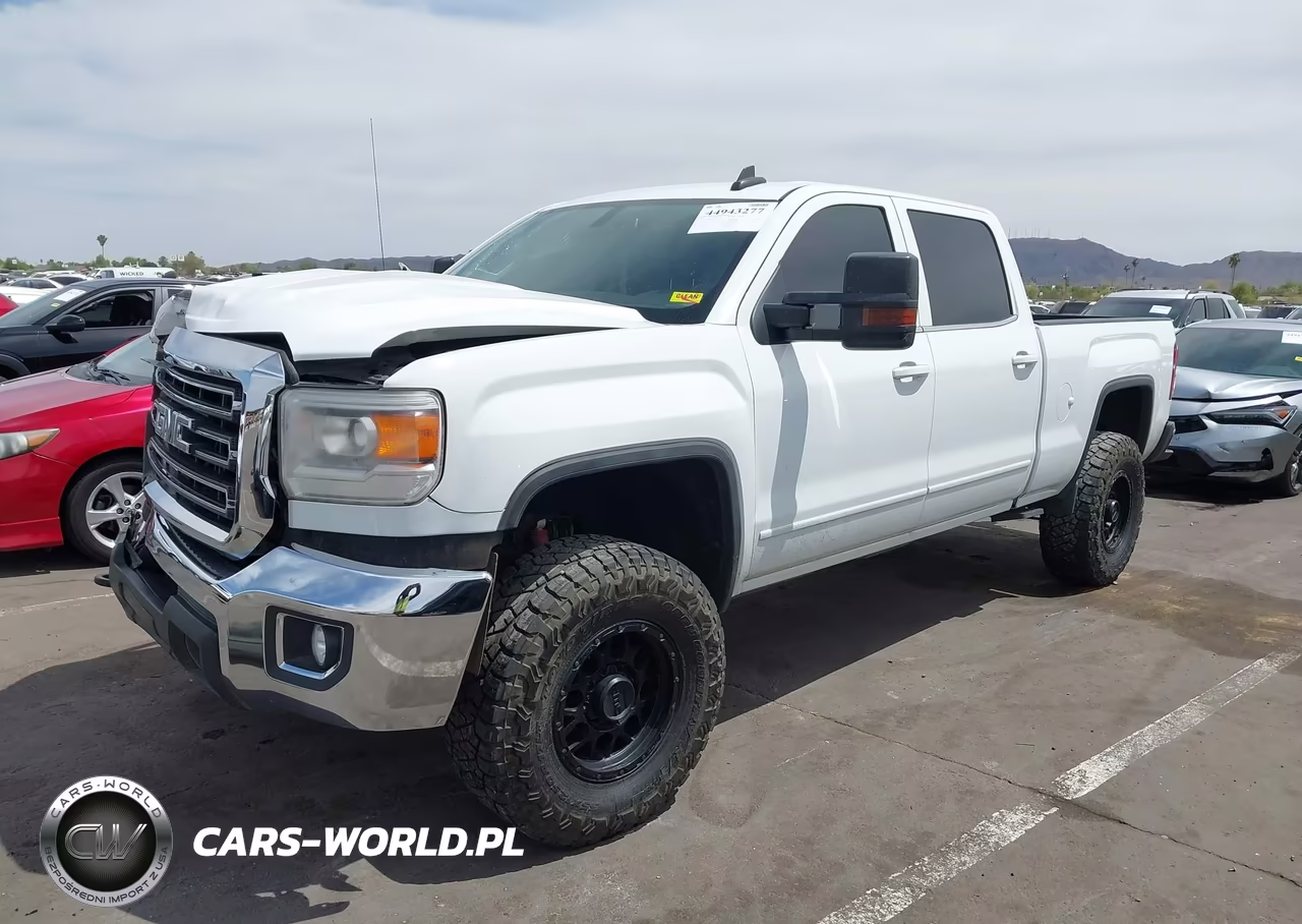2015 GMC Sierra 2500Hd Sle VIN:1GT12YE84FF568737 - 2