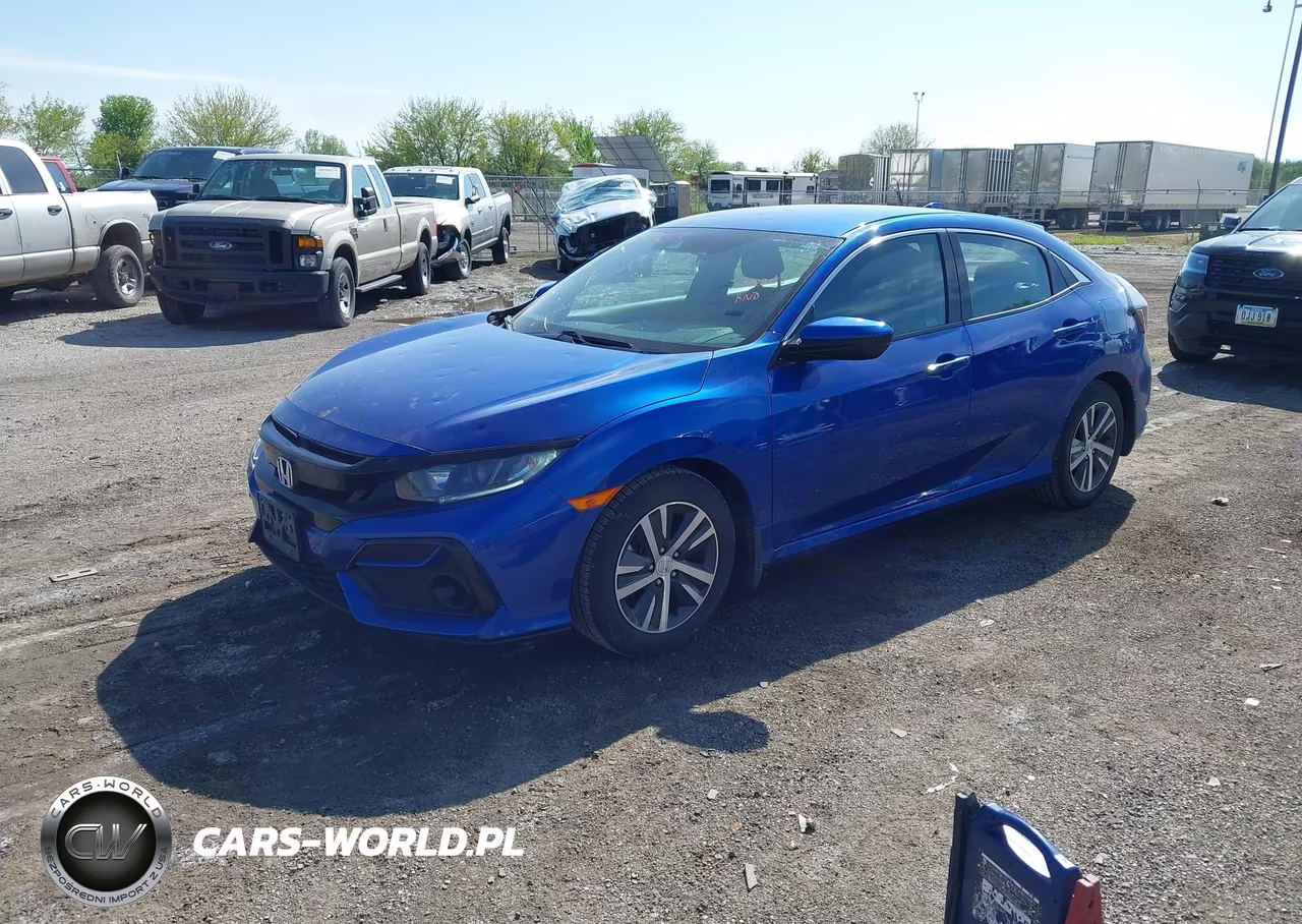 2020 Honda Civic Lx VIN:SHHFK7H31LU202054 - 2