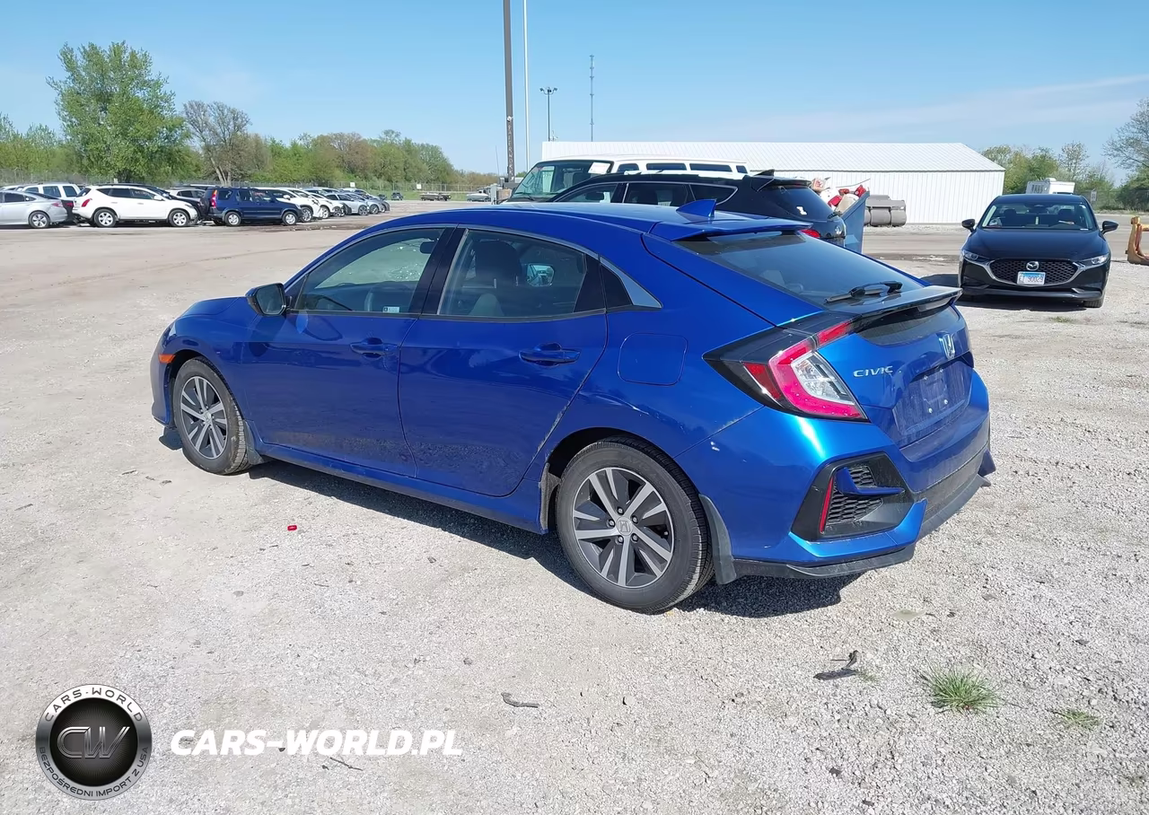 2020 Honda Civic Lx VIN:SHHFK7H31LU202054 - 3