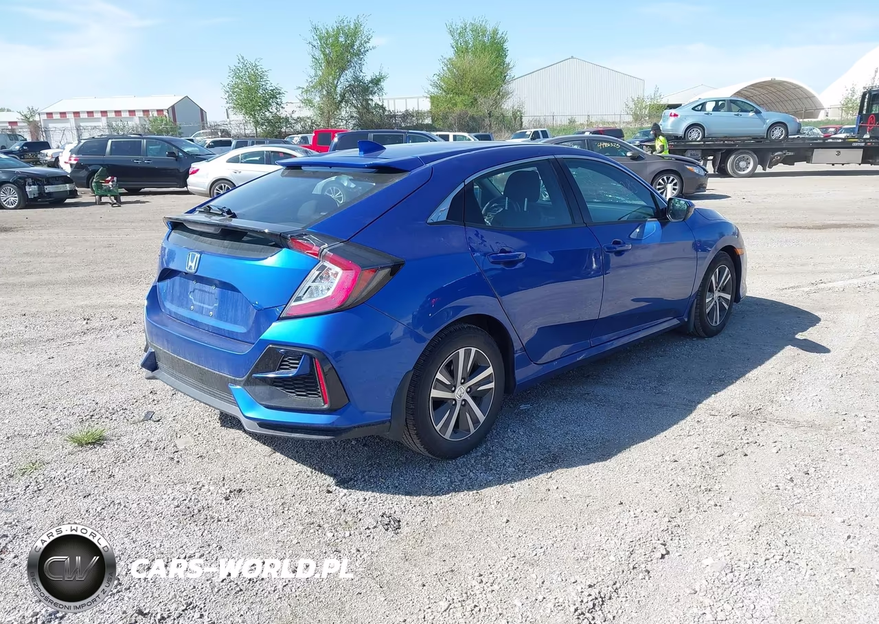 2020 Honda Civic Lx VIN:SHHFK7H31LU202054 - 4