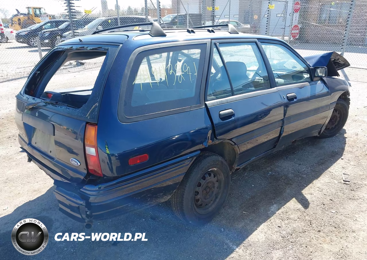 1993 Ford Escort Lx VIN:1FAPP15J7PW371736 - 4