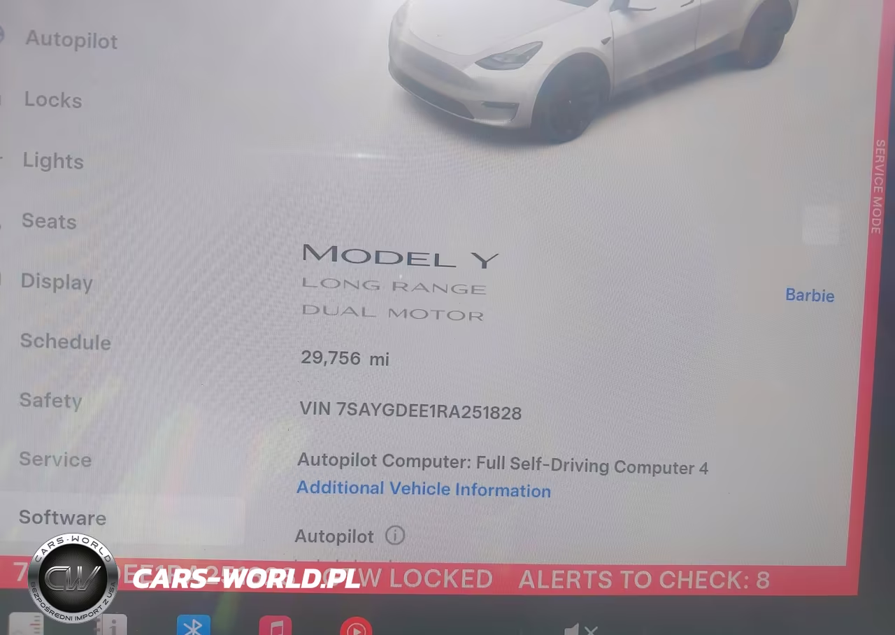 2024 Tesla Model Y Long Range Dual Motor All-Wheel Drive VIN:7SAYGDEE1RA251828 - 7