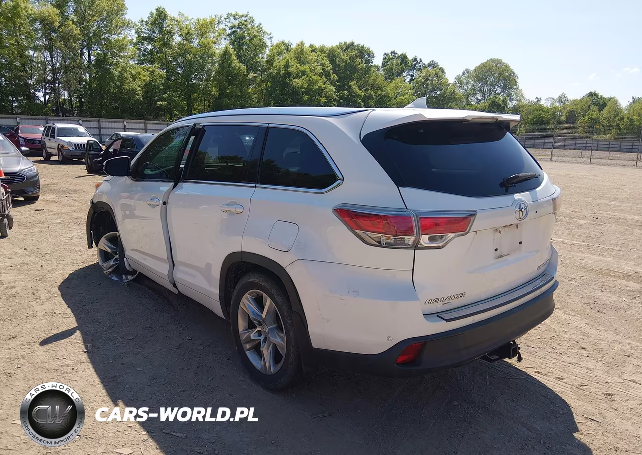 2015 Toyota Highlander Limited Platinum V6 VIN:5TDDKRFH3FS201278 - 3