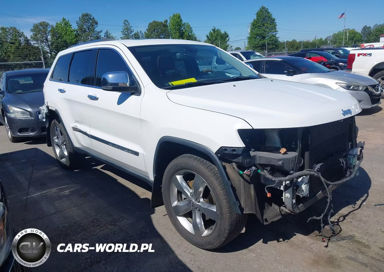 2013 Jeep Grand Cherokee Overland VIN:1C4RJECG5DC529989 - 14