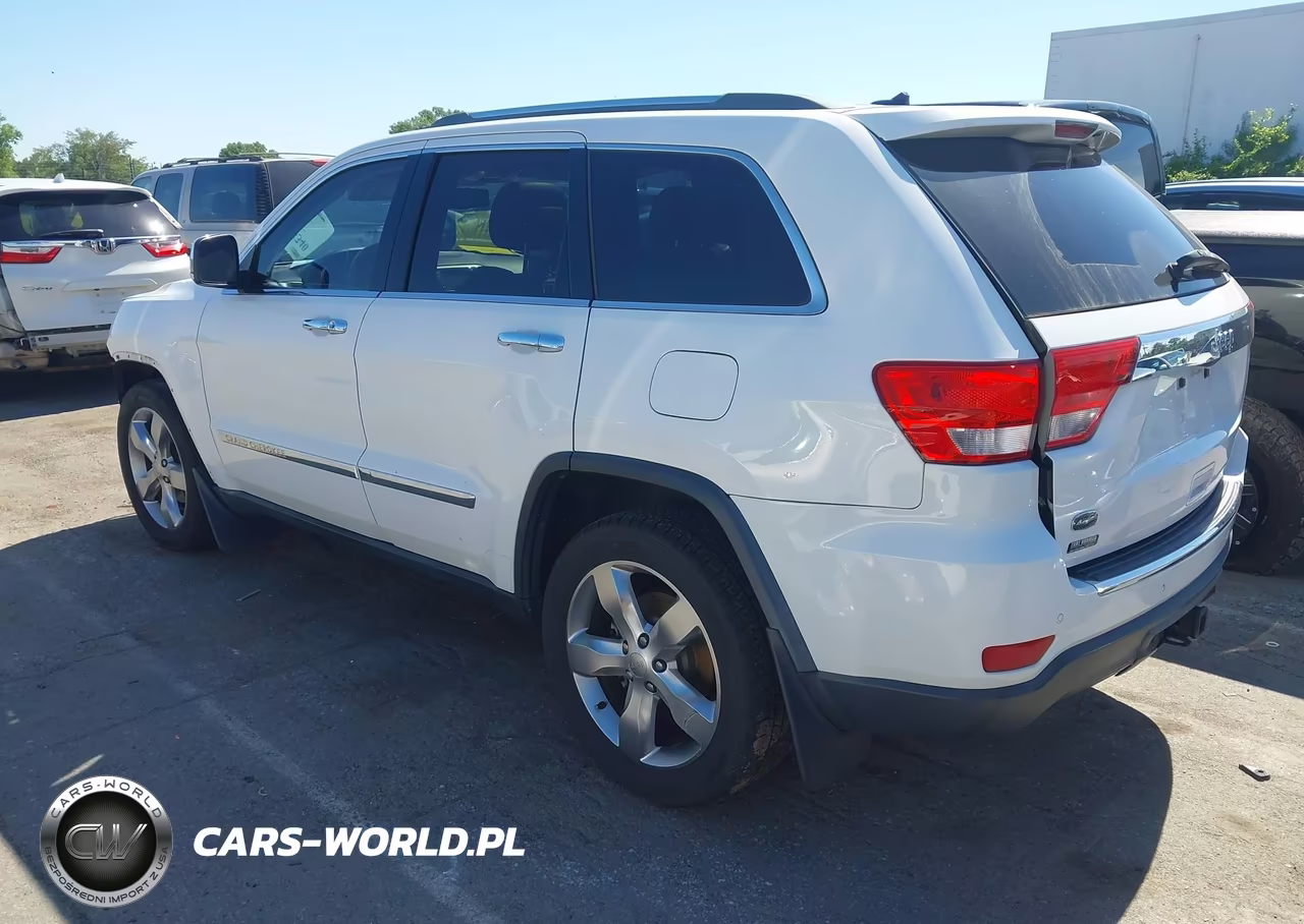 2013 Jeep Grand Cherokee Overland VIN:1C4RJECG5DC529989 - 3