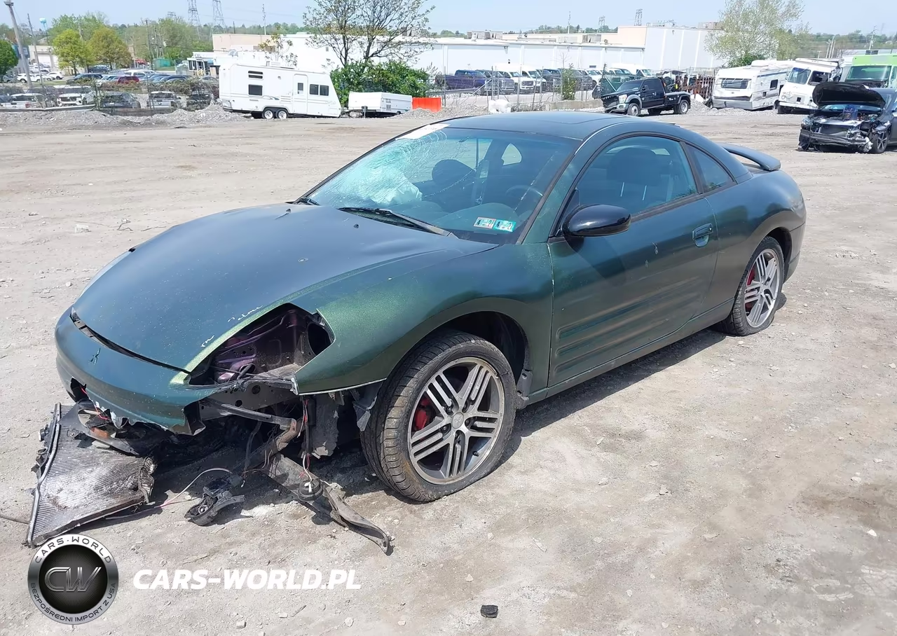 2003 Mitsubishi Eclipse Gs VIN:4A3AC44G53E021599 - 2