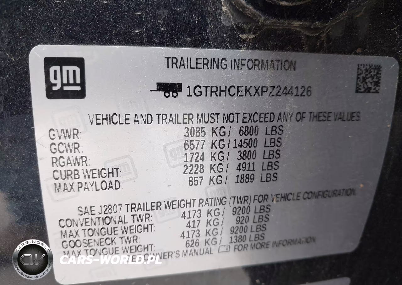 2023 GMC Sierra 1500 2Wd Double Cab Standard Box Elevation VIN:1GTRHCEKXPZ244126 - 17