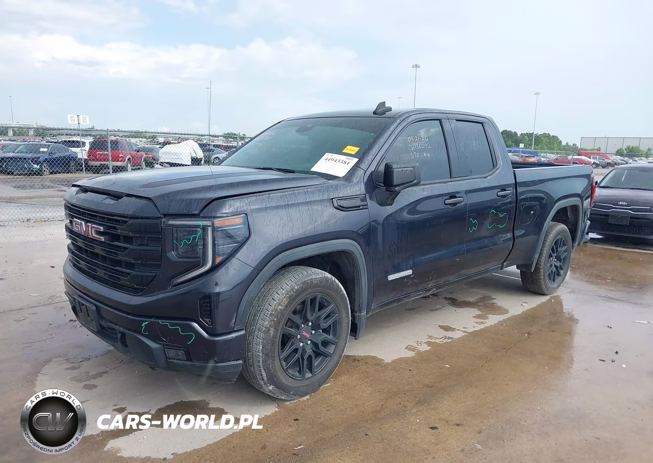 2023 GMC Sierra 1500 2Wd Double Cab Standard Box Elevation VIN:1GTRHCEKXPZ244126 - 2