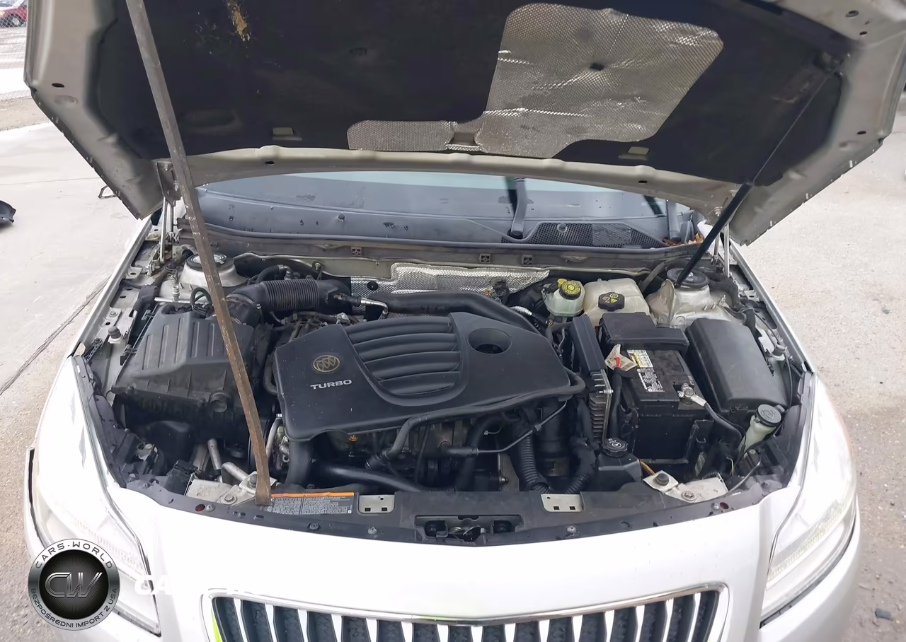 2011 Buick Regal Cxl Turbo Russelsheim VIN:W04GW5EV7B1044485 - 10