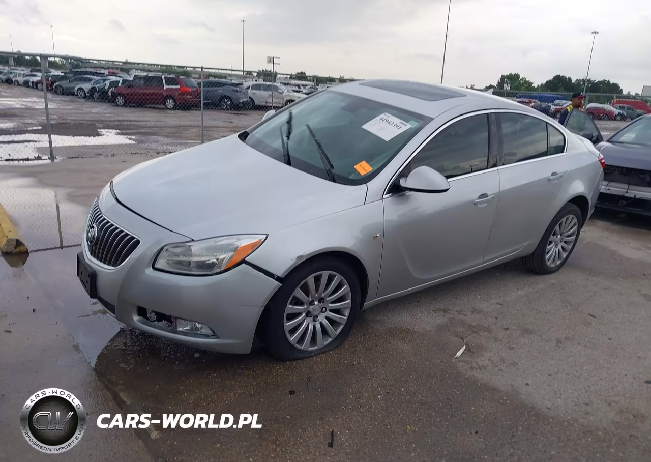 2011 Buick Regal Cxl Turbo Russelsheim VIN:W04GW5EV7B1044485 - 2