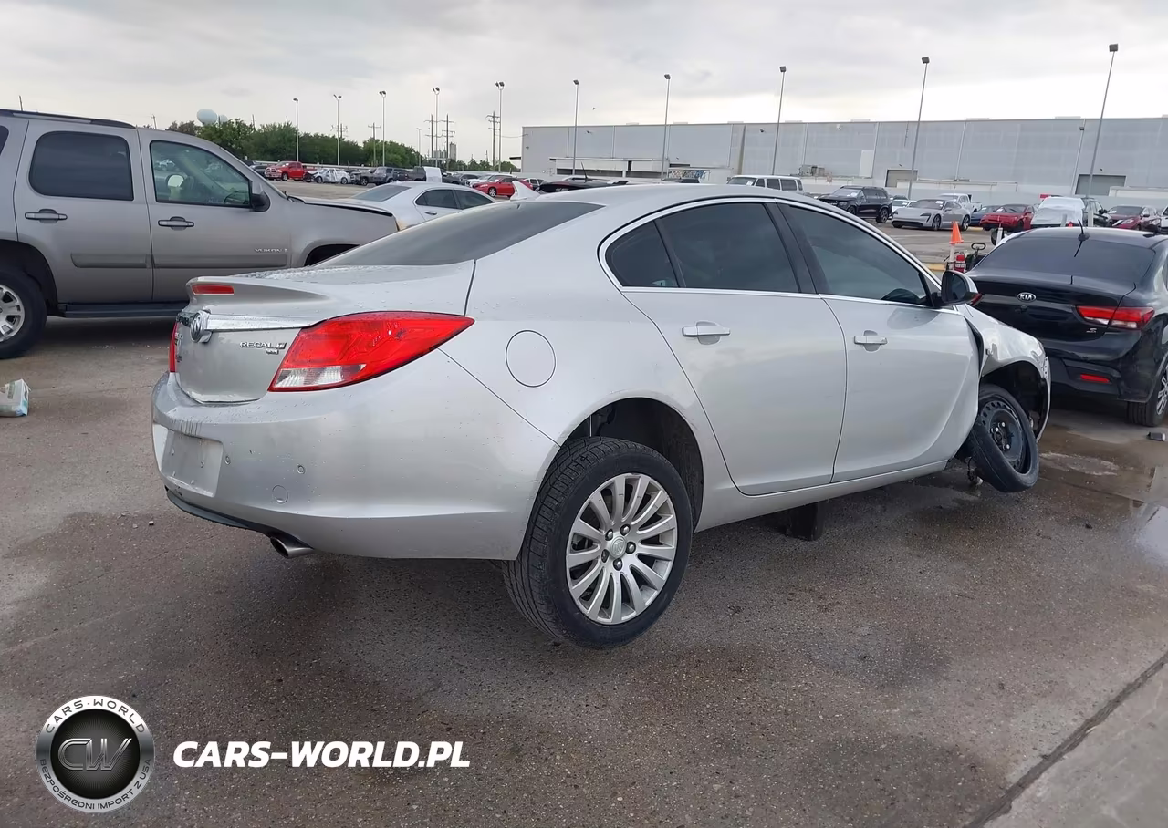2011 Buick Regal Cxl Turbo Russelsheim VIN:W04GW5EV7B1044485 - 4