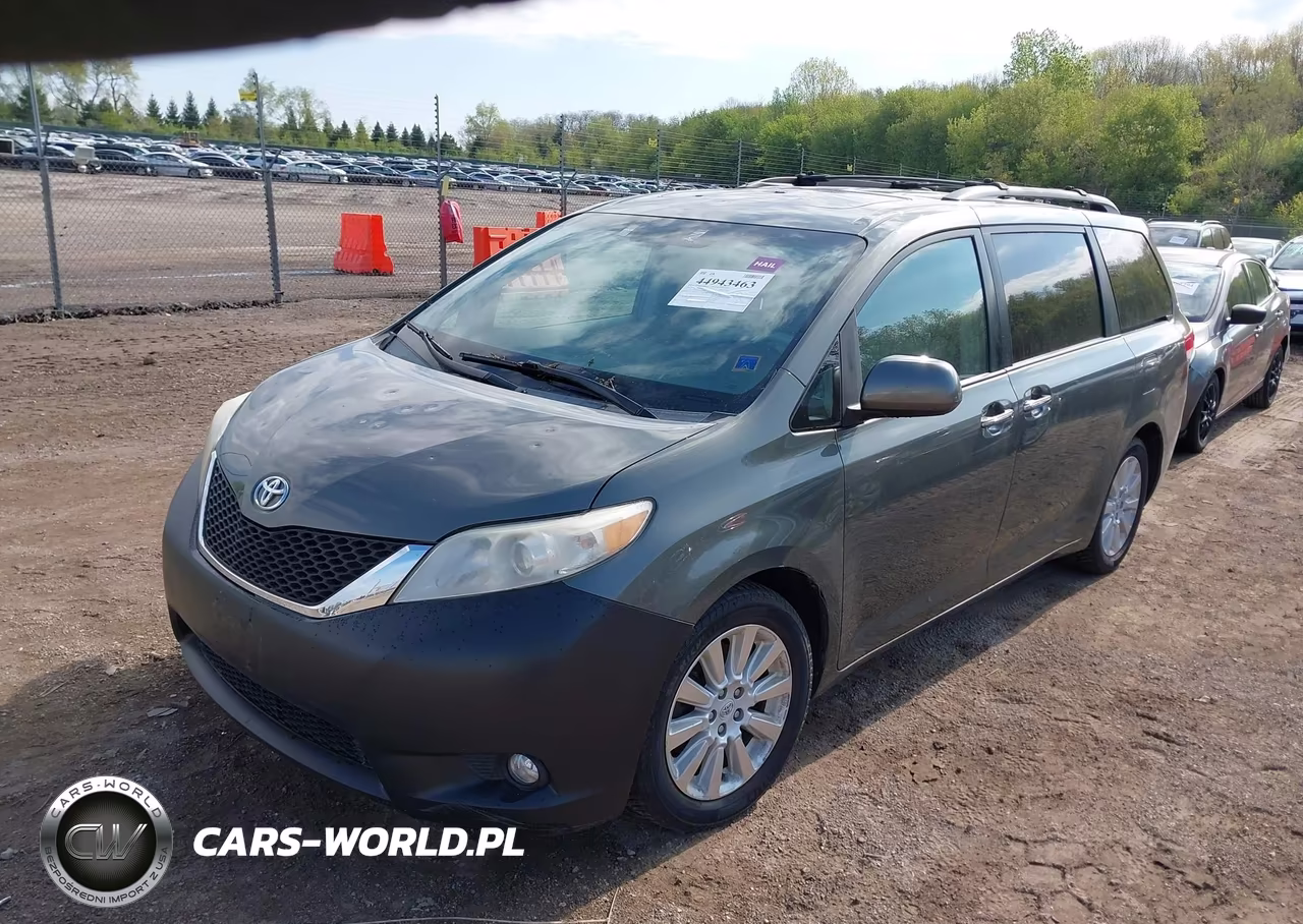 2012 Toyota Sienna Xle 7 Passenger VIN:5TDDK3DC4CS036468 - 2