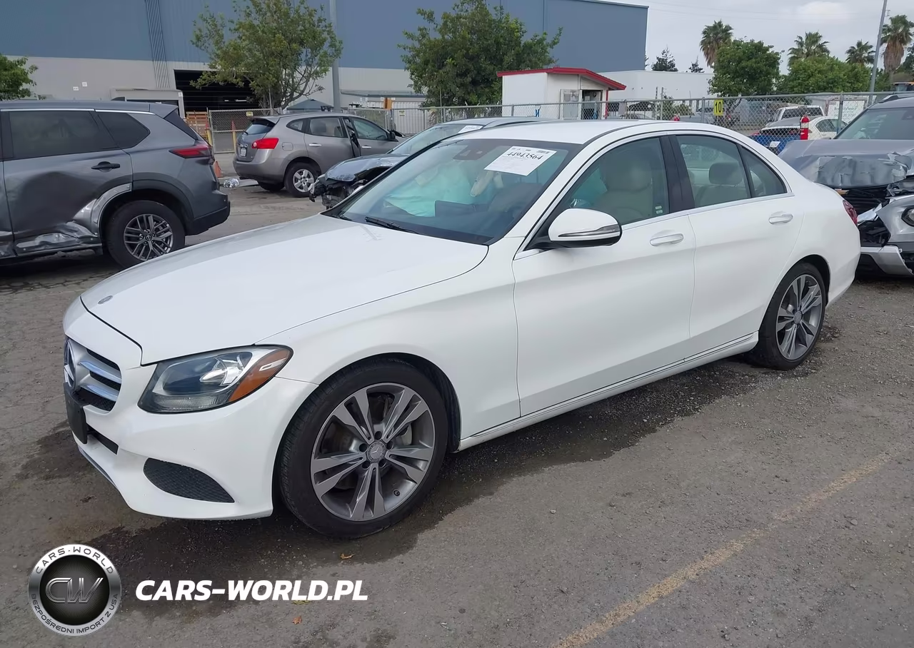 2017 Mercedes-Benz C 300 VIN:55SWF4JB9HU206736 - 2