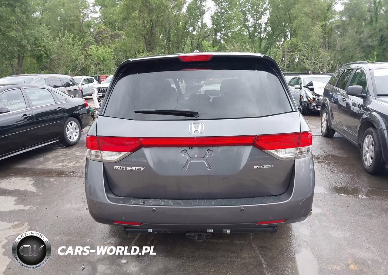 2015 Honda Odyssey Touring-Touring Elite VIN:5FNRL5H91FB077405 - 17