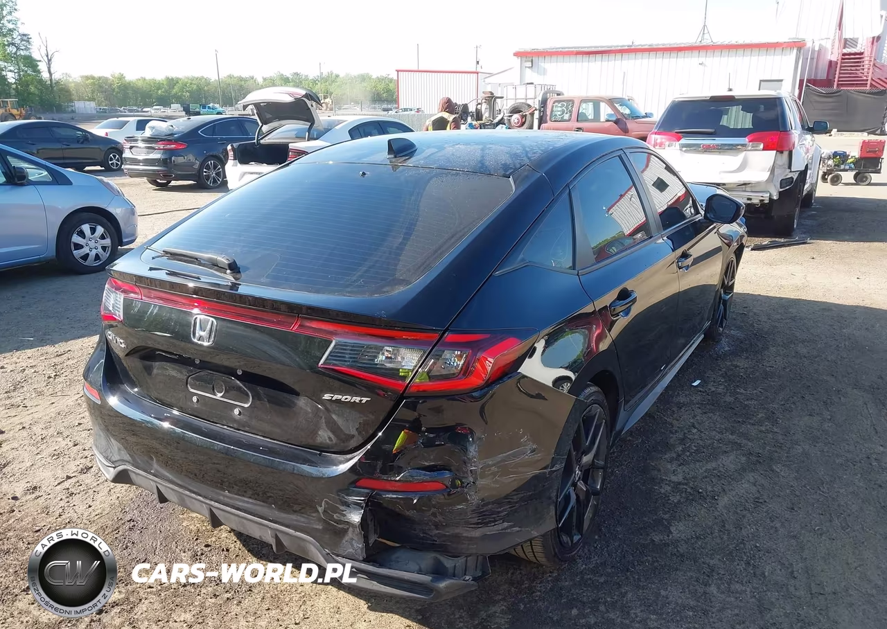 2025 Honda Civic Sedan Sport VIN:19XFL2H82SE000759 - 4