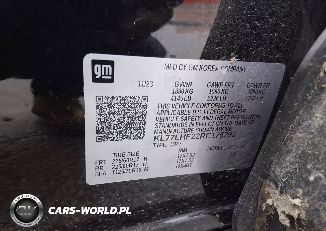 2024 Chevrolet Trax Fwd Lt VIN:KL77LHE22RC175292 - 9