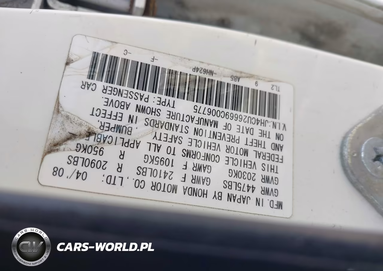 2009 Acura Tsx VIN:JH4CU26669C006775 - 9