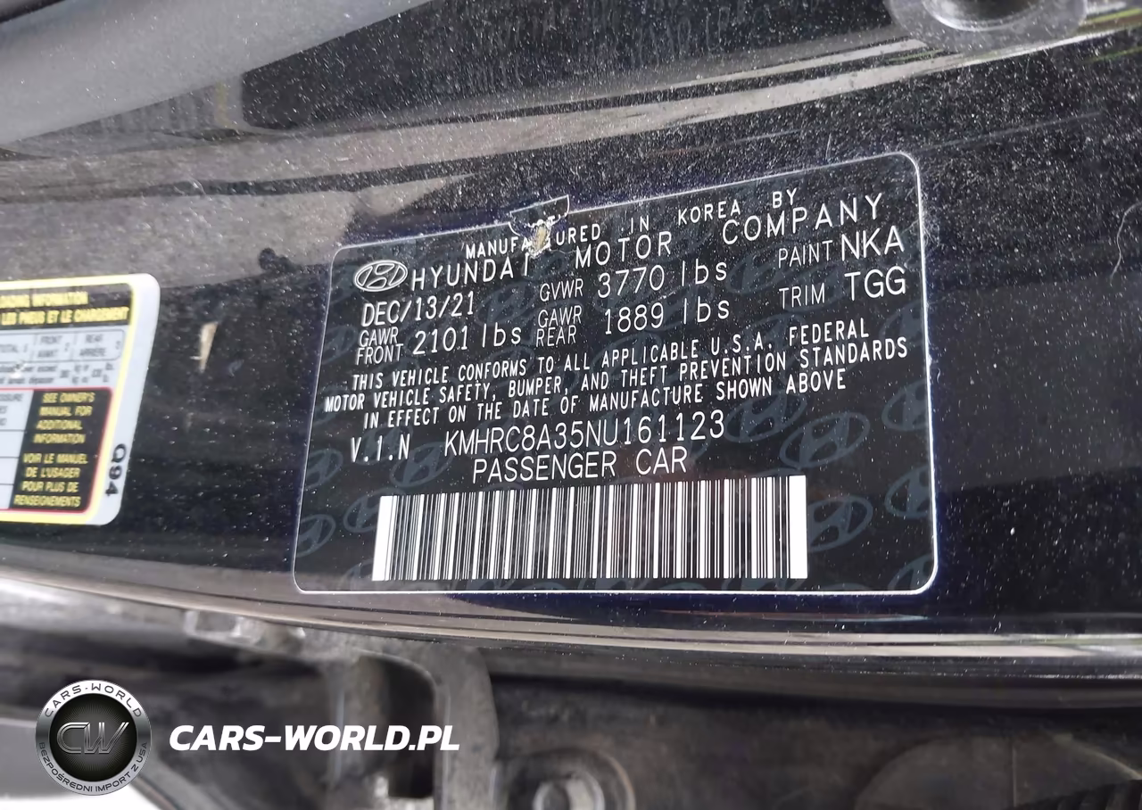 2022 Hyundai Venue Sel VIN:KMHRC8A35NU161123 - 9