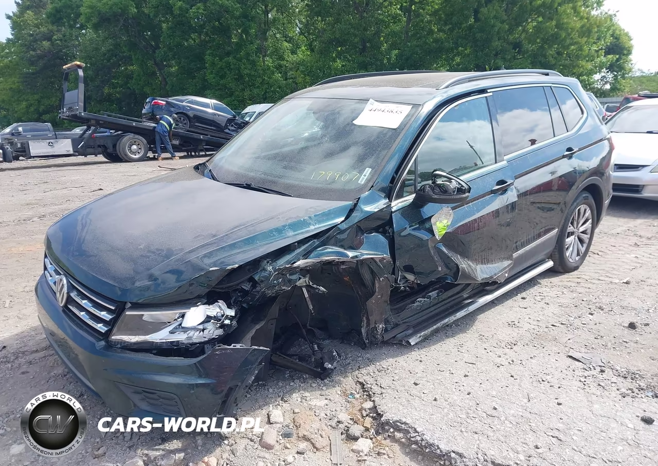 2018 Volkswagen Tiguan 2.0T Se-2.0T Sel VIN:3VV3B7AX5JM179907 - 2