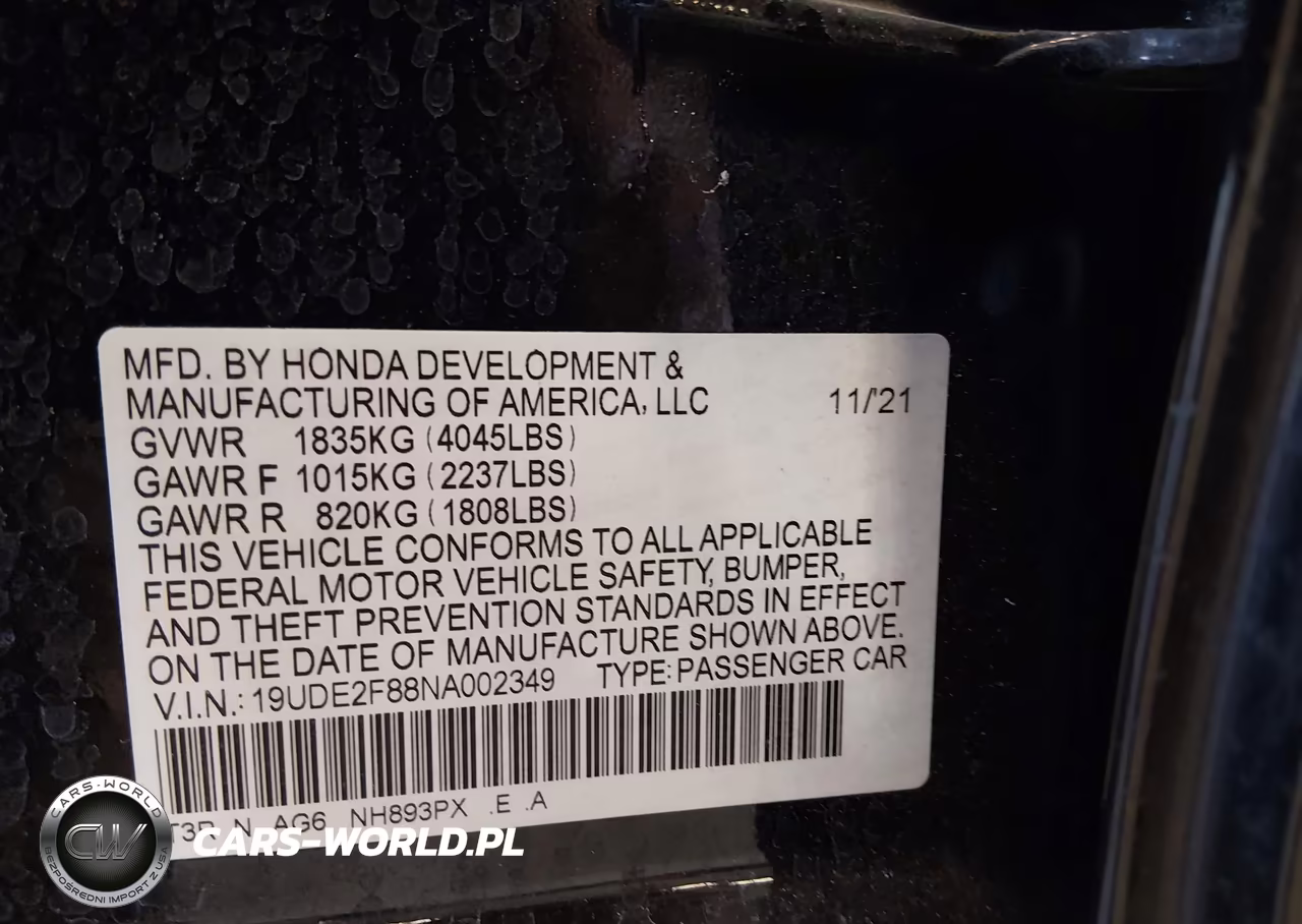 2022 Acura Ilx Premium A-Spec Packages-Technology A-Spec Packages VIN:19UDE2F88NA002349 - 9