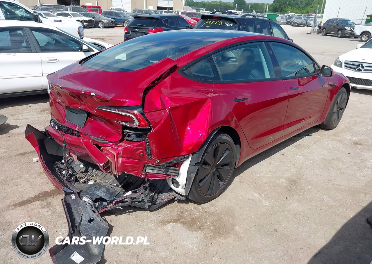 2026 Tesla Model 3 Premium Rear-Wheel Drive-Rear-Wheel Drive VIN:5YJ3E1EA0TF117167 - 4