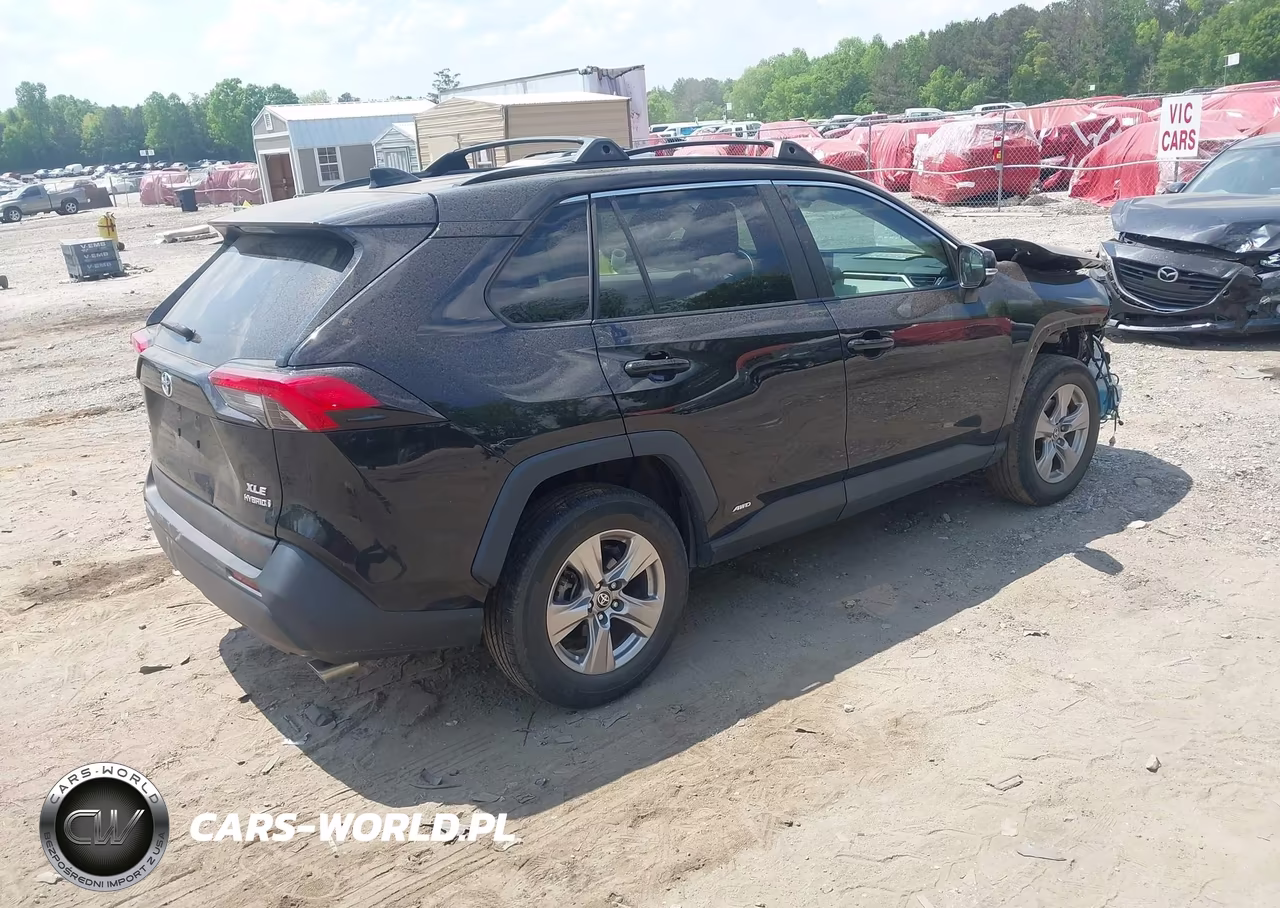 2022 Toyota Rav4 Hybrid Xle VIN:2T3RWRFV0NW133762 - 4