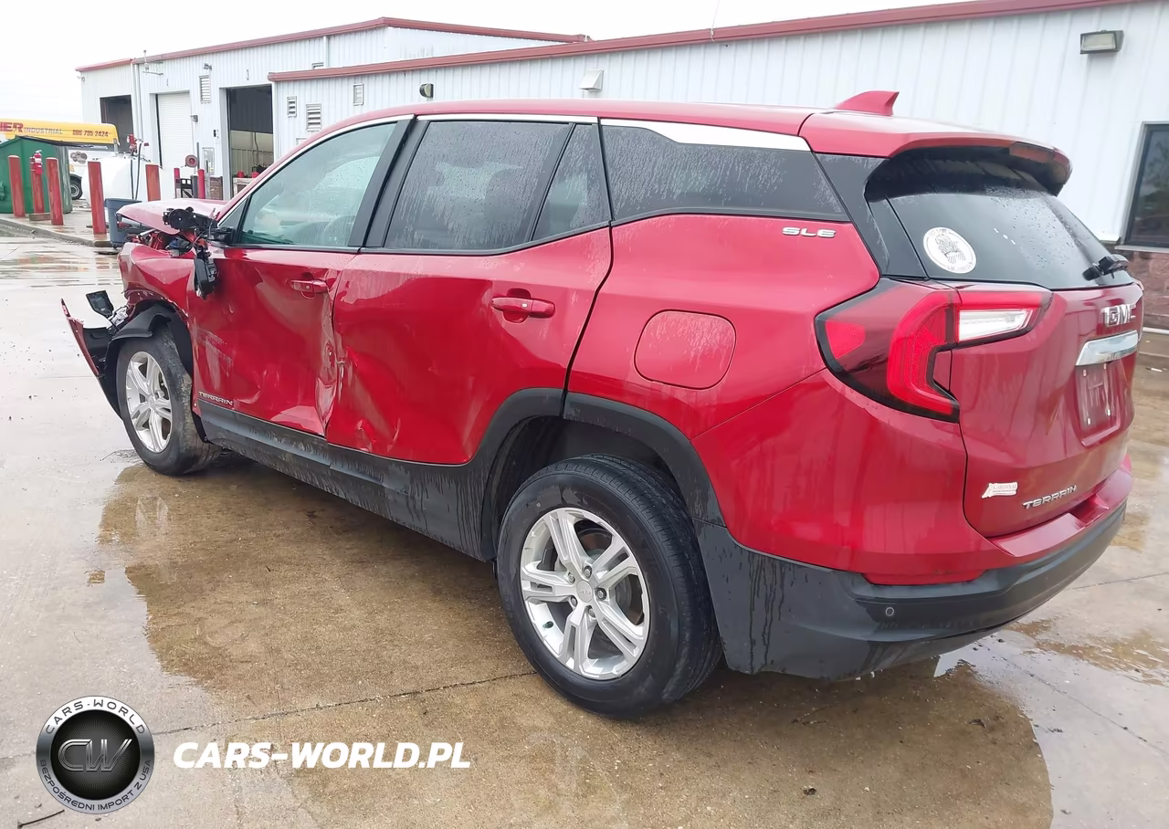 2022 GMC Terrain Fwd Sle VIN:3GKALMEV1NL127670 - 3